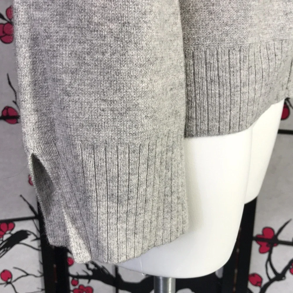 ๐ฒ๐ Maeve by Anthropologie Cashmere Collection Essa Grey Button Down Cardigan - Picture 8 of 15